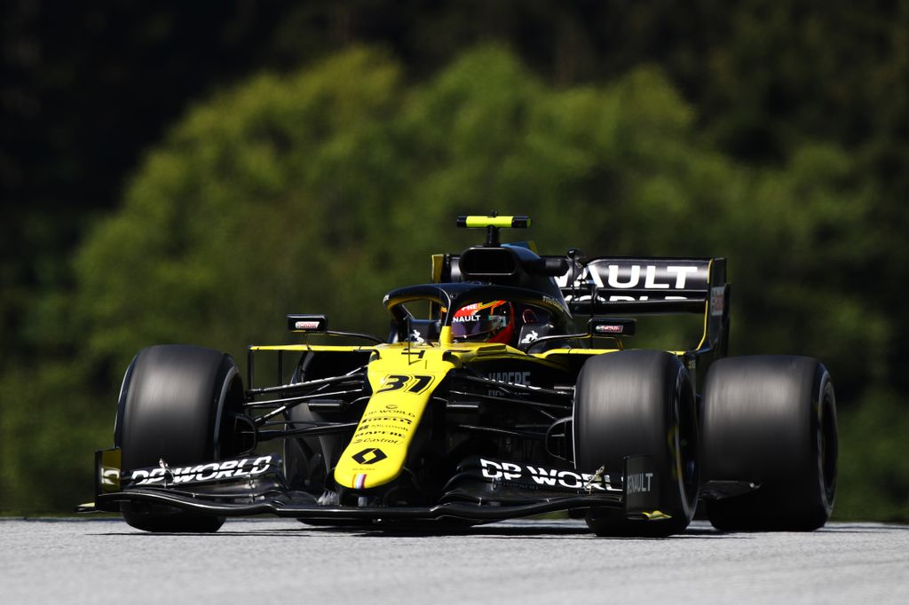Forma-1, Esteban Ocon, Renault, Stájer Nagydíj 2020, péntek 