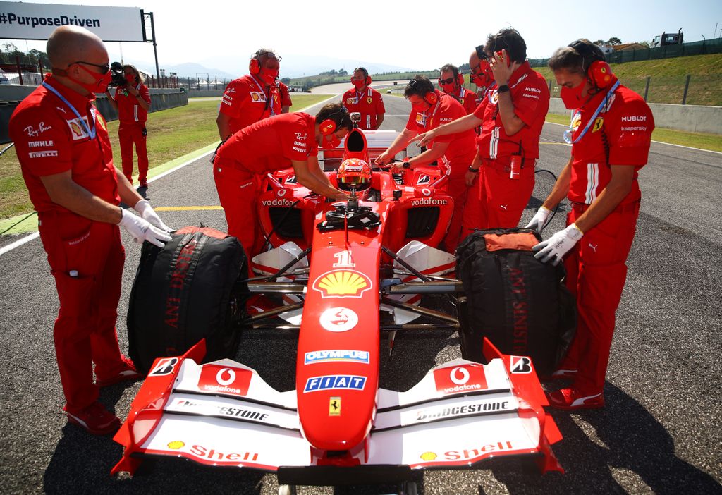 Forma-1, Toszkán Nagydíj, Mick Schumacher, Ferrari F2004, Scuderia Ferrari 