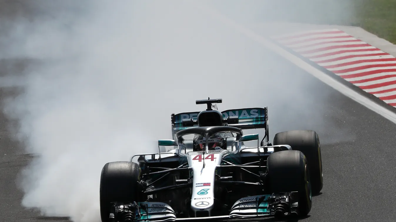 A Forma-1-es Magyar Nagydíj pénteki napja, Lewis Hamilton, Mercedes-AMG Petronas 