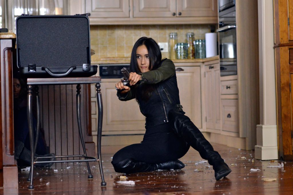 Canceled EPISODIC Nikita -- "Canceled" -- Image NK406b_0432 -- Pictured: Maggie Q as Nikita -- Credit: Sven Frenzel/The CW -- © 2013 The CW Network. All Rights Reserved 