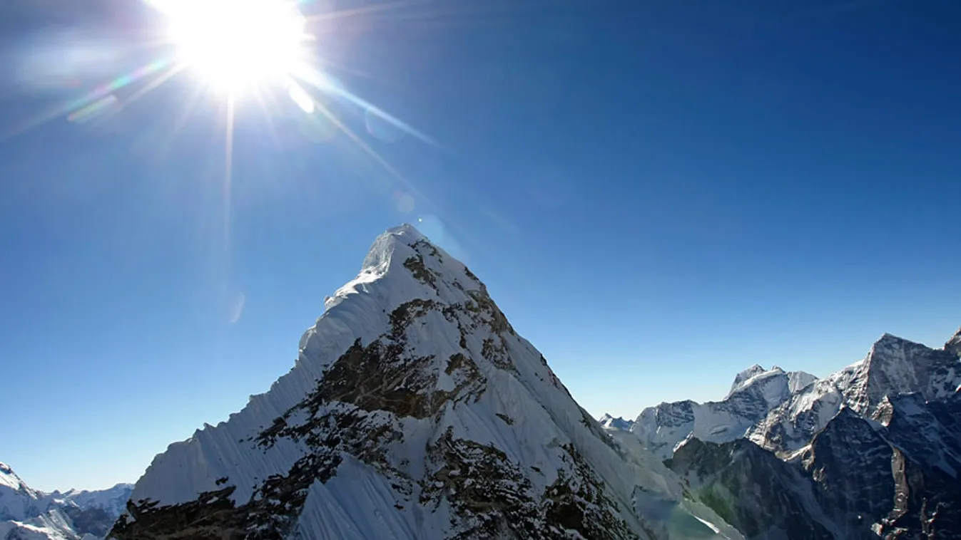 Abu Dablam, Himalája, 6856 méter, a világ legnehezebb hegye