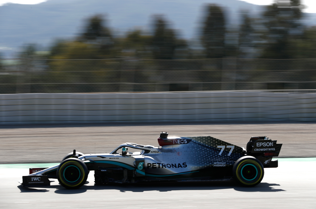 Forma-1, Valtteri Bottas, Mercedes, Barcelona teszt 5. nap 