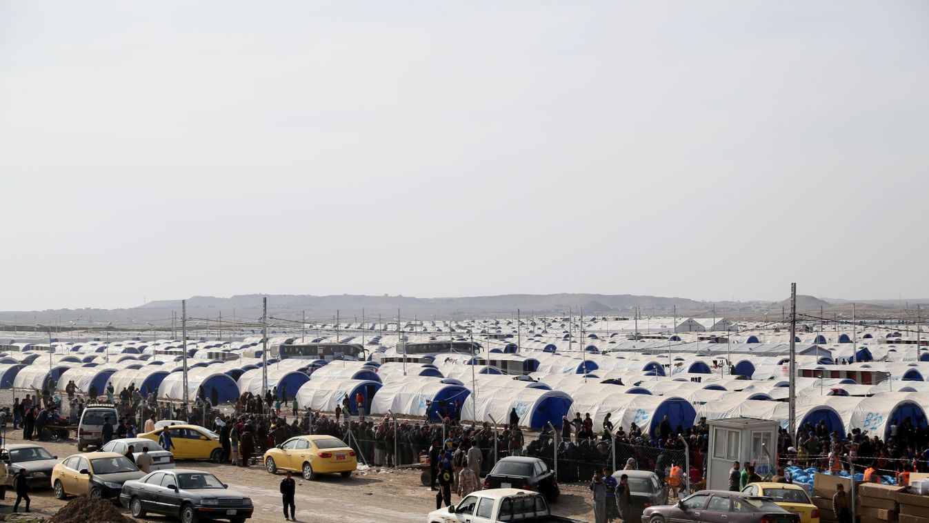Moszul ostroma, menekülttábor 