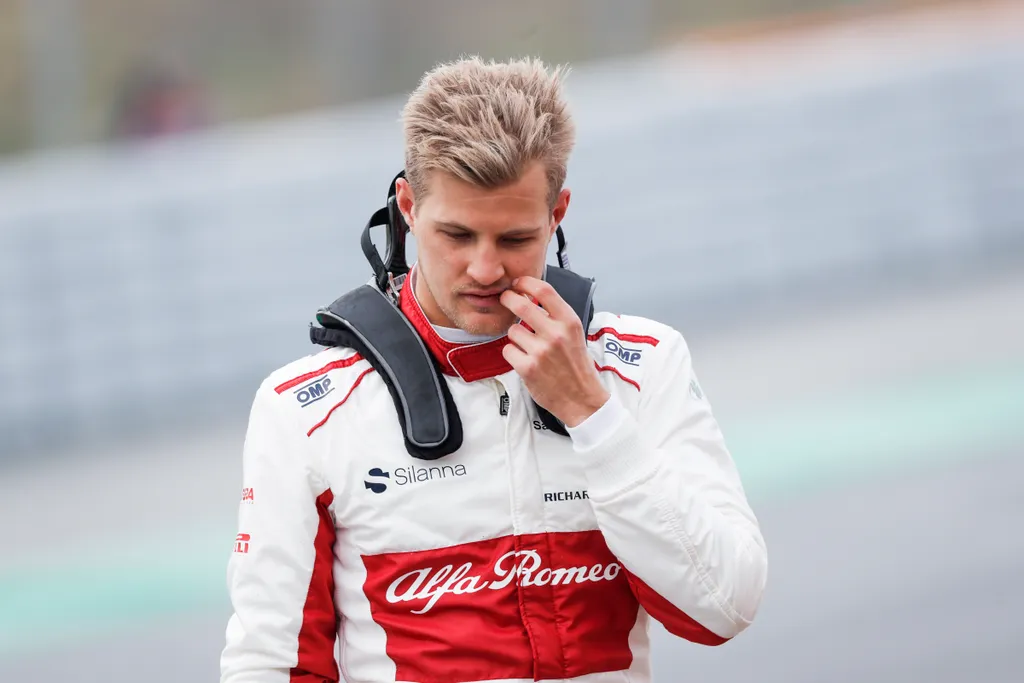 A Forma-1 előszezoni tesztje Barcelonában - 4. nap, Marcus Ericsson, Alfa Romeo Sauber 