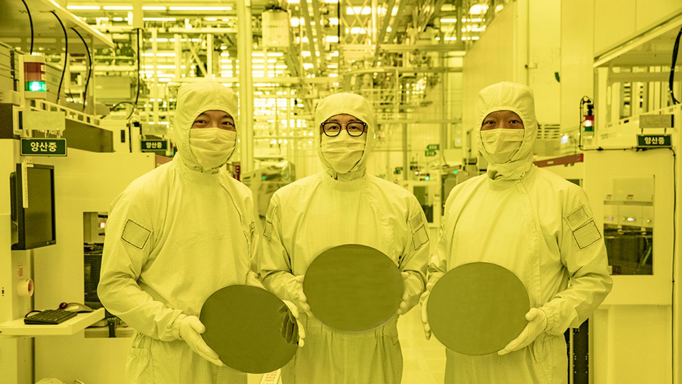 samsung chipgyártás 3 nanométer szilícium ostya 