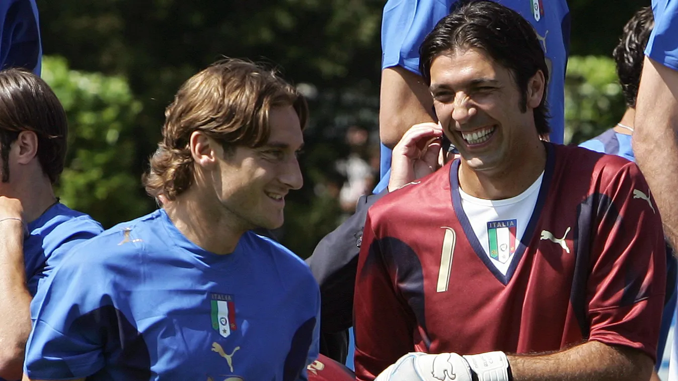 Totti, Buffon, olasz válogatott 
