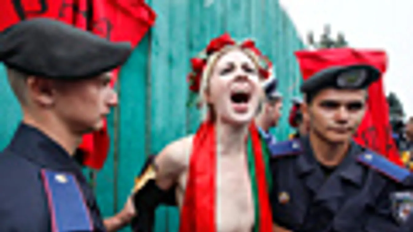 Aleksandra Shevchenko, Femen ismertető, demonstráció Kievben