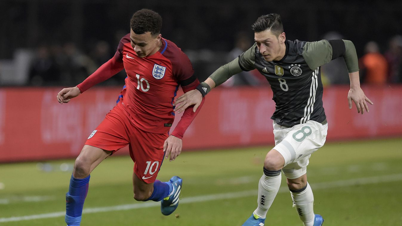 Dele Alli Mesut Özil angol fociválogatott német fociválogatott 