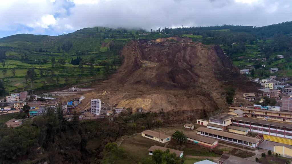 Ecuador földcsuszamlás 
