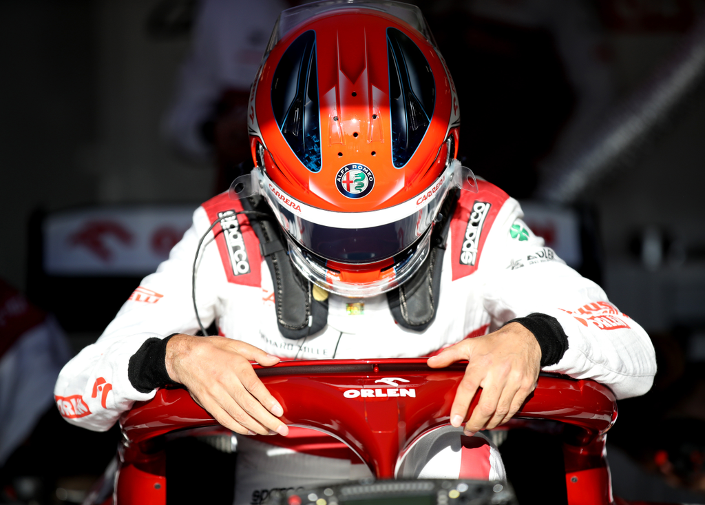 Forma-1, Barcelona, teszt, 1. nap, Robert Kubica, Alfa Romeo 