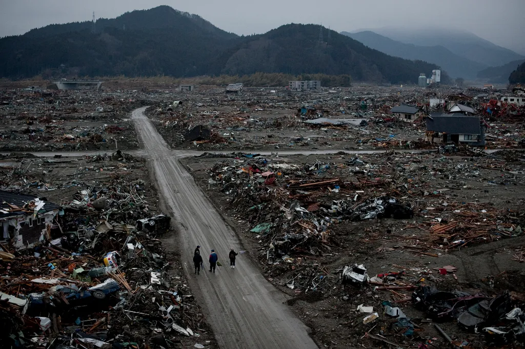 Fukushima, Fukusimai atomerőmű-baleset, katasztrófa, 10 éves évforduló, galéria 