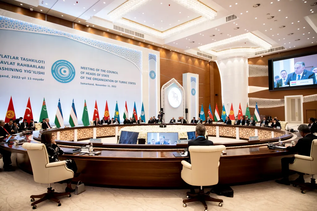 ORBÁN Viktor, Türk Államok Szervezetének csúcstalálkozója, Üzbegisztán, 2022.11.11. 