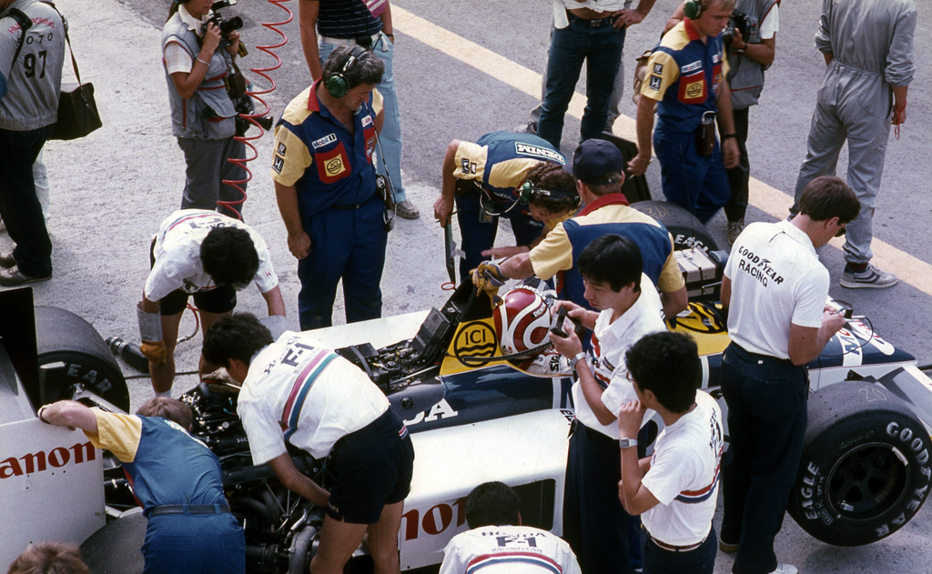 1. Magyar Nagydíj, Nelson Piquet, Williams-Honda 