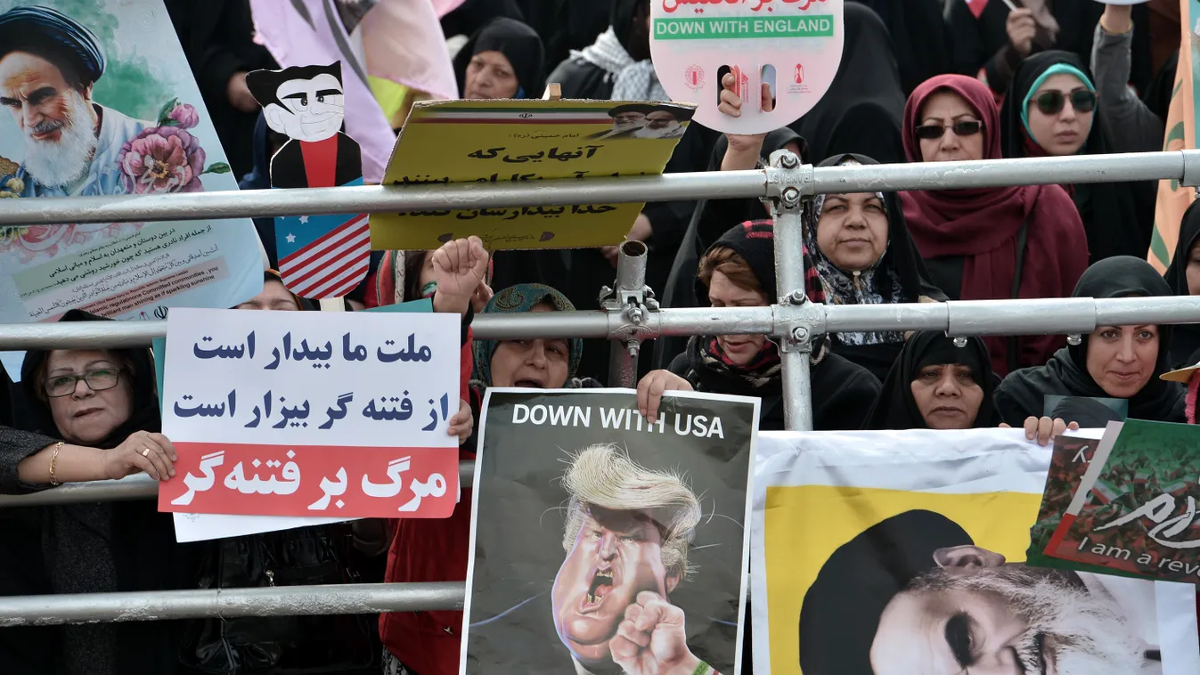 Trump, Irán, tüntetés 