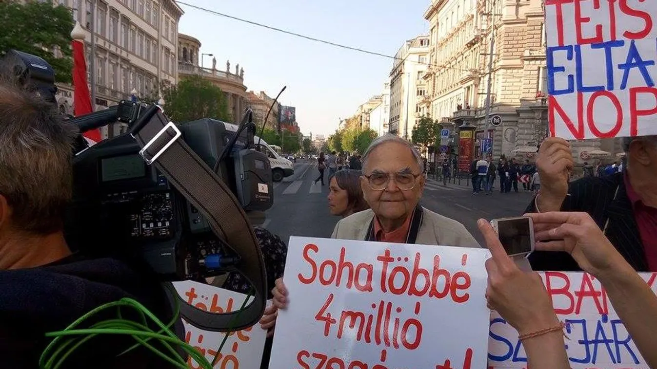 Mécs Imre, tüntetés 