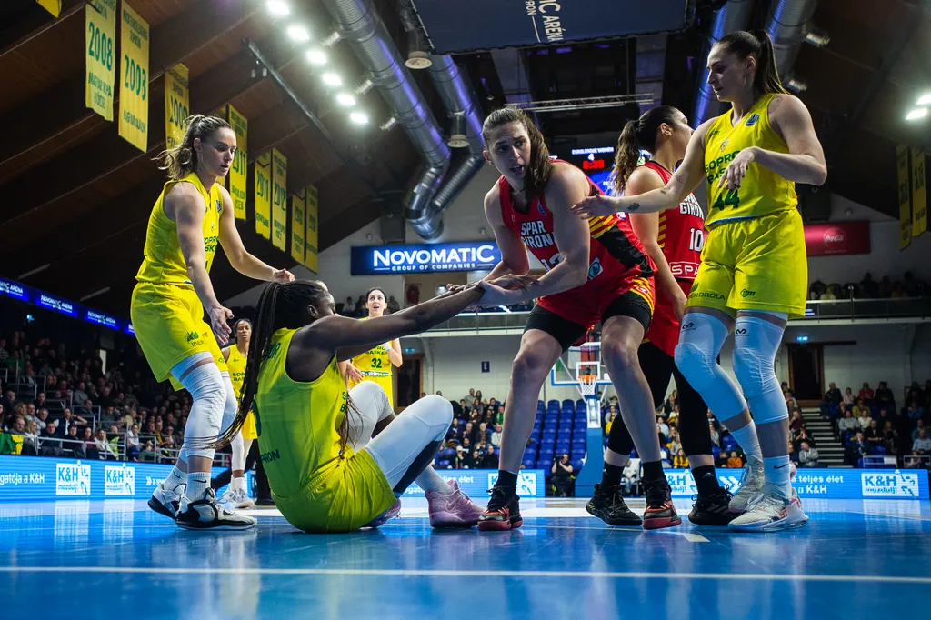 Sopron Basket - UniGirona, Sopron - Girona, Sopron, girona, UniGirona, női, kosárlabda, mérkőzés 