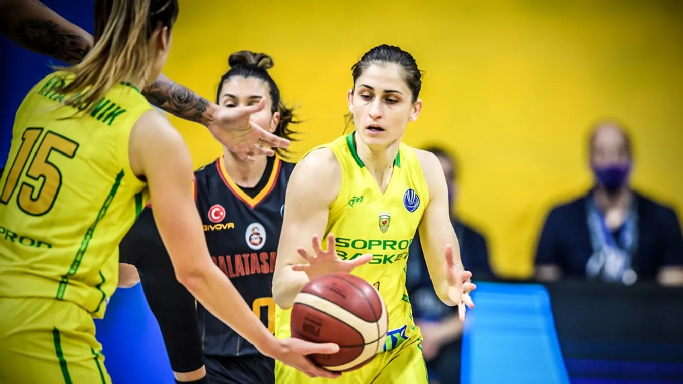 Sopron Basket Fegyverneki Zsófia kosárlabda Euroliga 