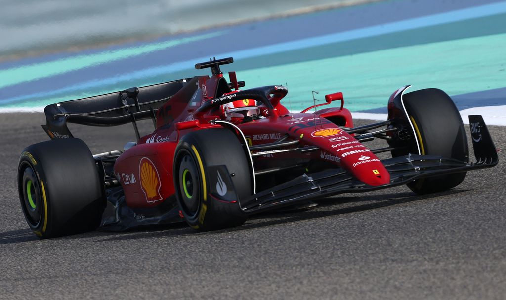 Forma-1, Bahreini Nagydíj, péntek, Leclerc, Ferrari 
