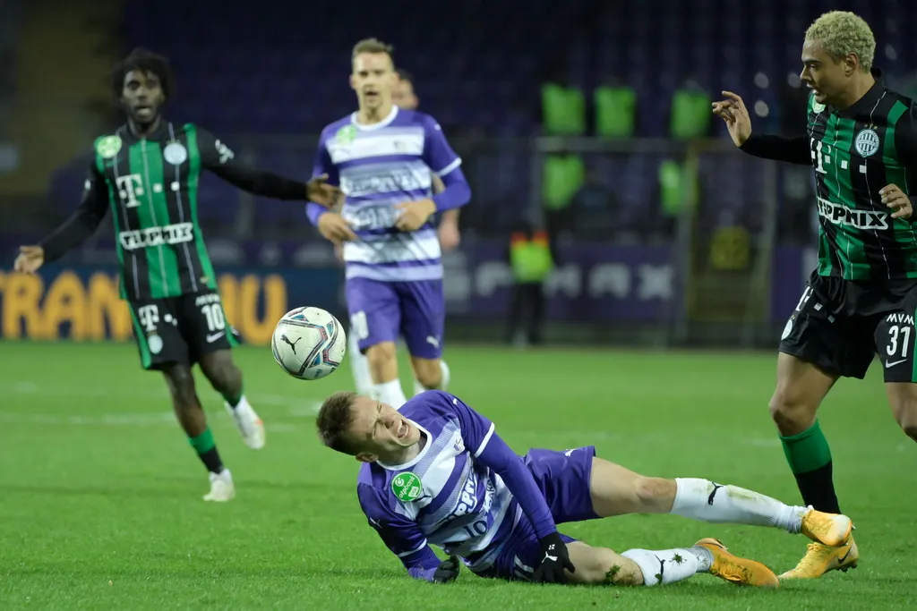 vége Labdarúgás, OTP Bank Liga, Újpest-Ferencváros 2022.01.30. 