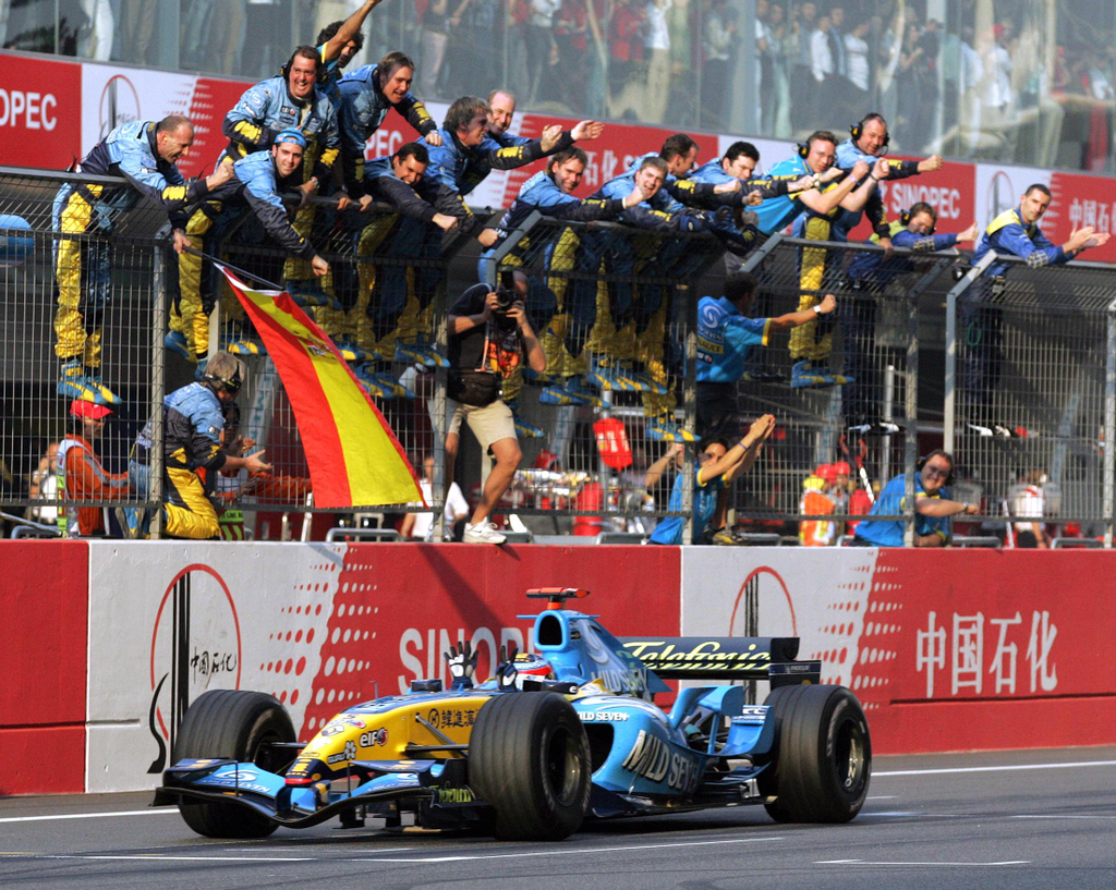 Forma-1, Fernando Alonso, Renault, Kínai Nagydíj 2005 