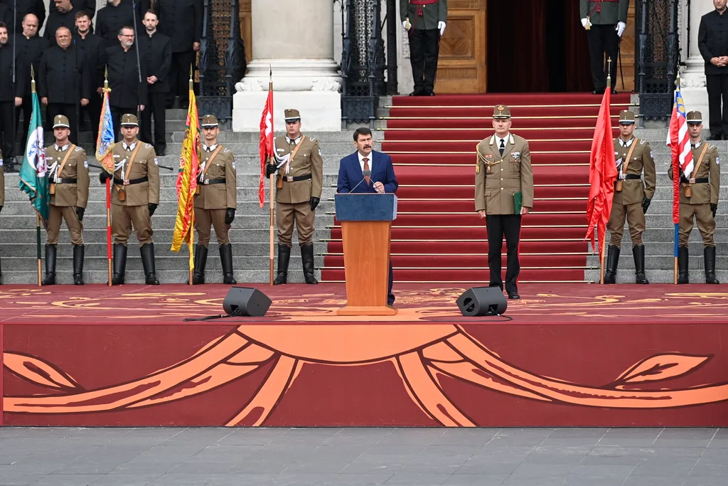 Augusztus 20., államalapítás, ünnep, Szent István nap, eseménysorozat, Budapest, 2021.08.20., tisztavatás 