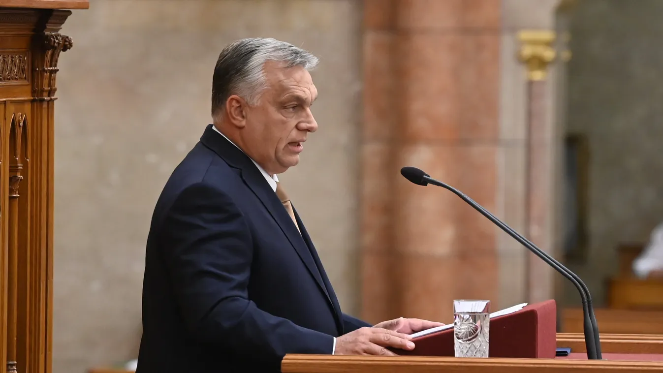 ORBÁN Viktor,  Országgyűlés, Orbán Viktor,  Orbán Viktor miniszterelnök, Parlament, 2022.09.26. 