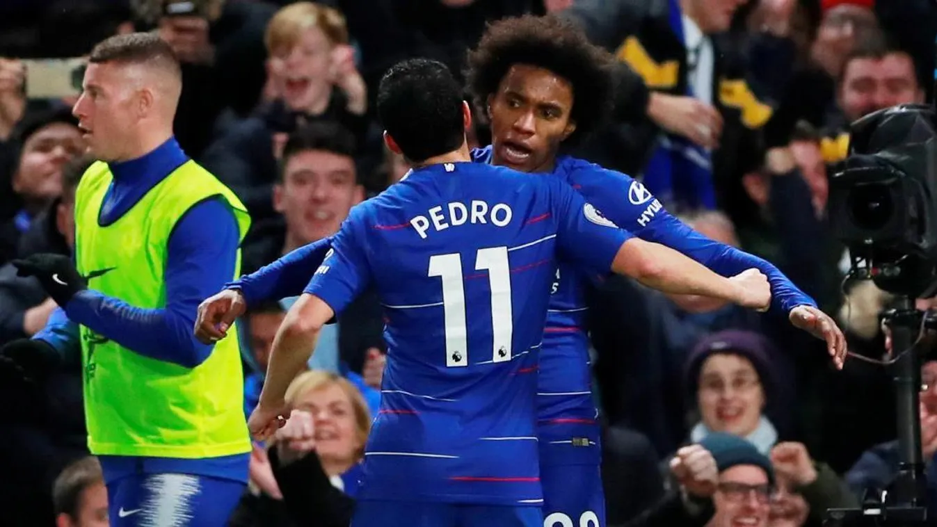 Pedro, Willian, Chelsea 