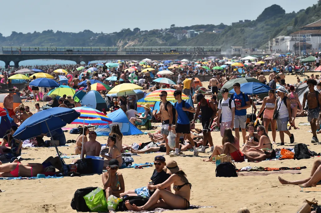 Bournemouth beach strand 