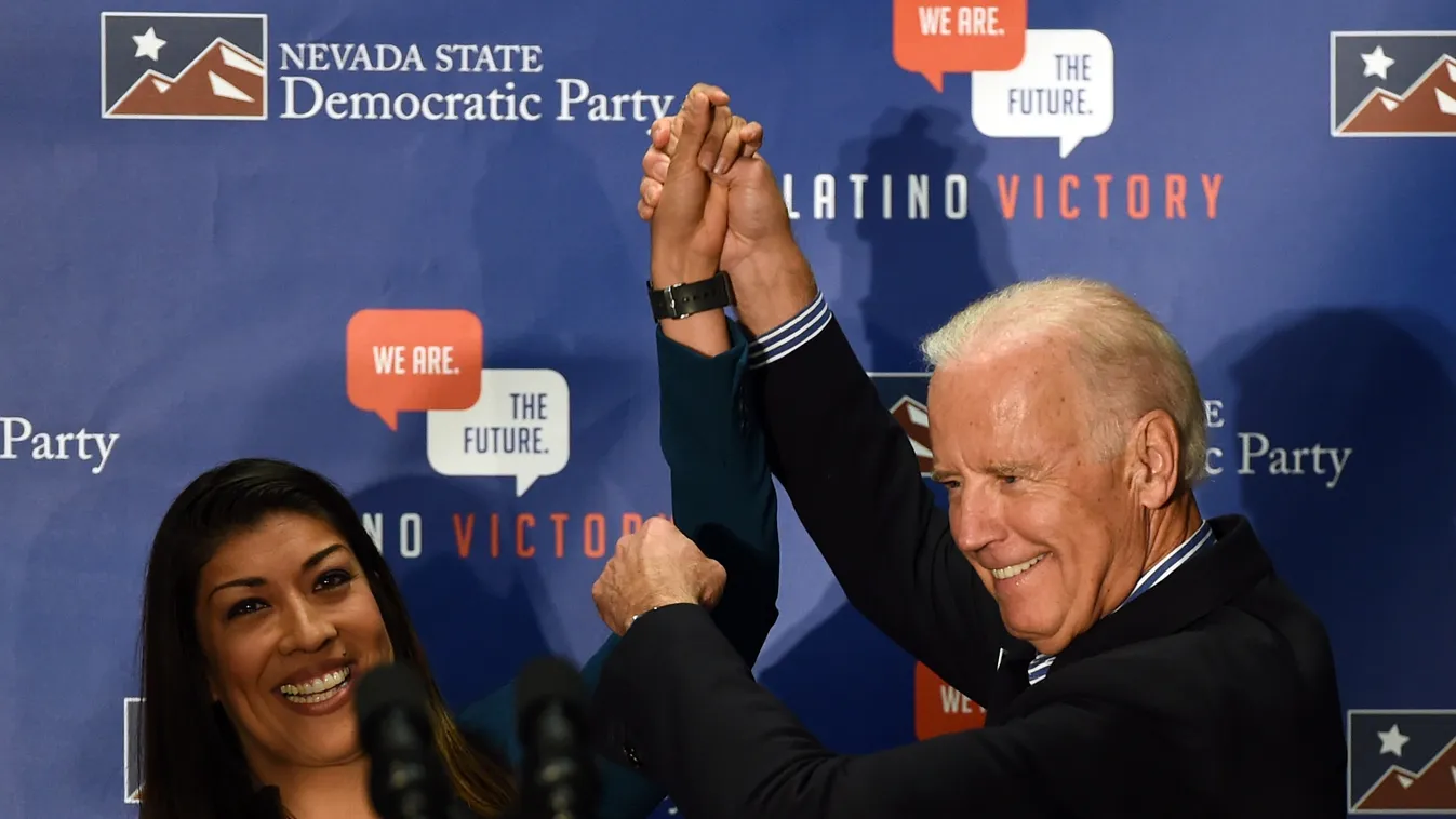 Joe Biden And Eva Longoria Campaign For Nevada Democrats GettyImageRank3 Current HORIZONTAL USA Nevada Las Vegas POLITICS Political Rally ELECTION VICE PRESIDENT Blocked Terms Joseph Biden Arts Culture and Entertainment Celebrities Lieutenant Governor get