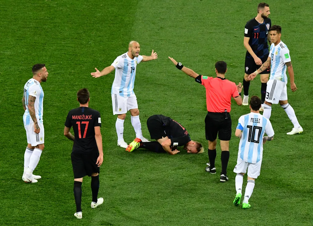 Argentína - Horvátország, FIFA foci vb 2018 