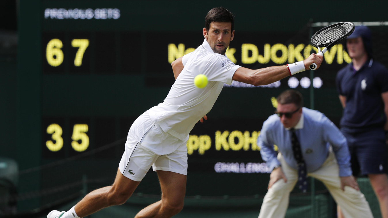 tennis Horizontal, Novak Djokovic 