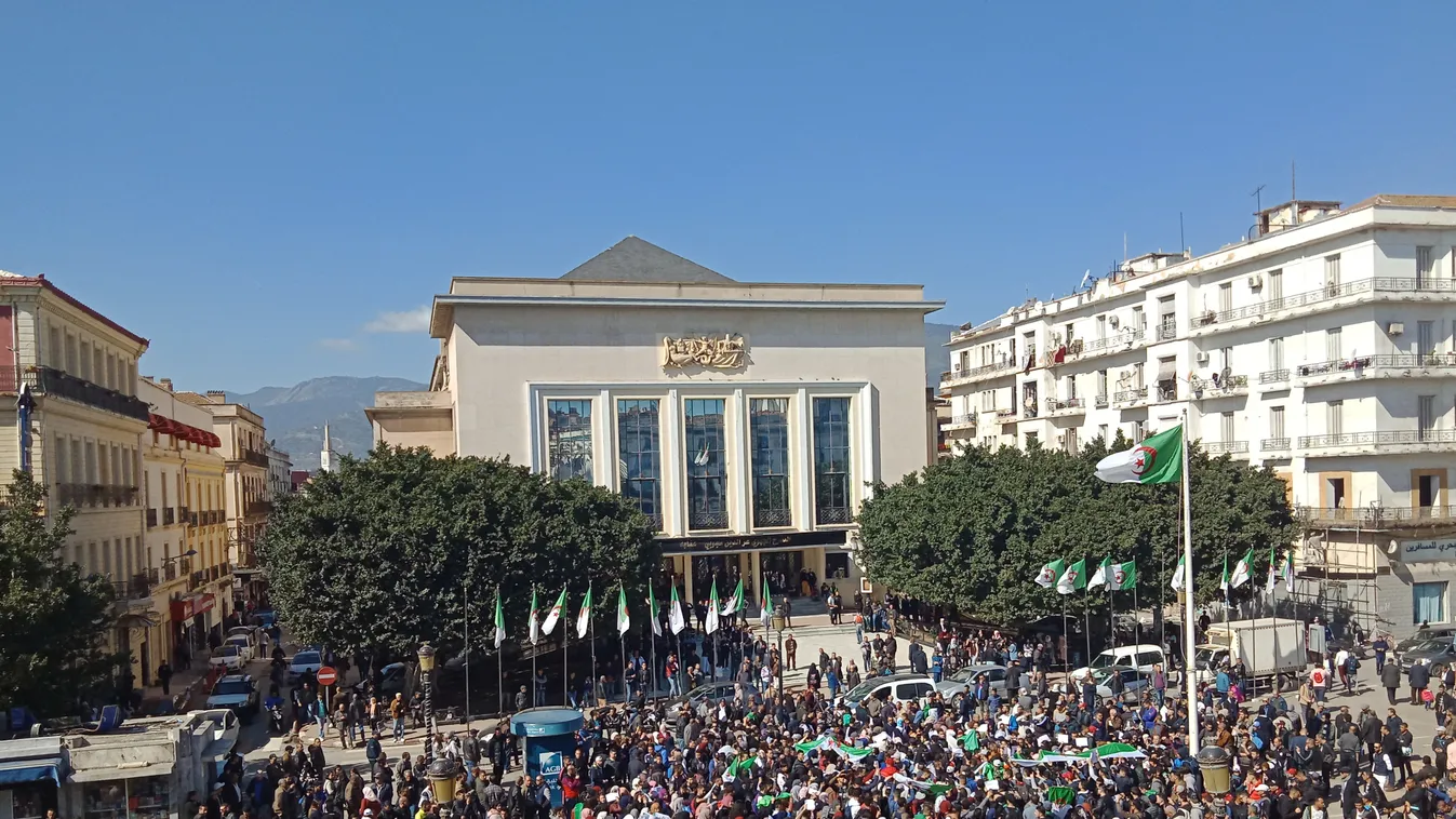 tüntetés, Algéria, 2019 március 