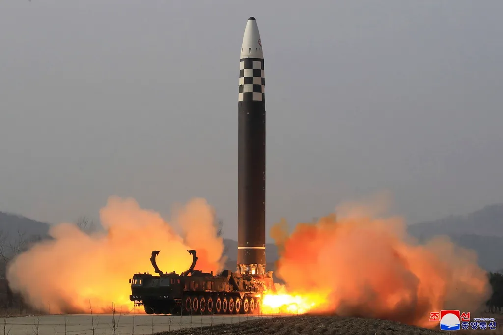 Észak-koreai rakétakísérlet 2022.03. 