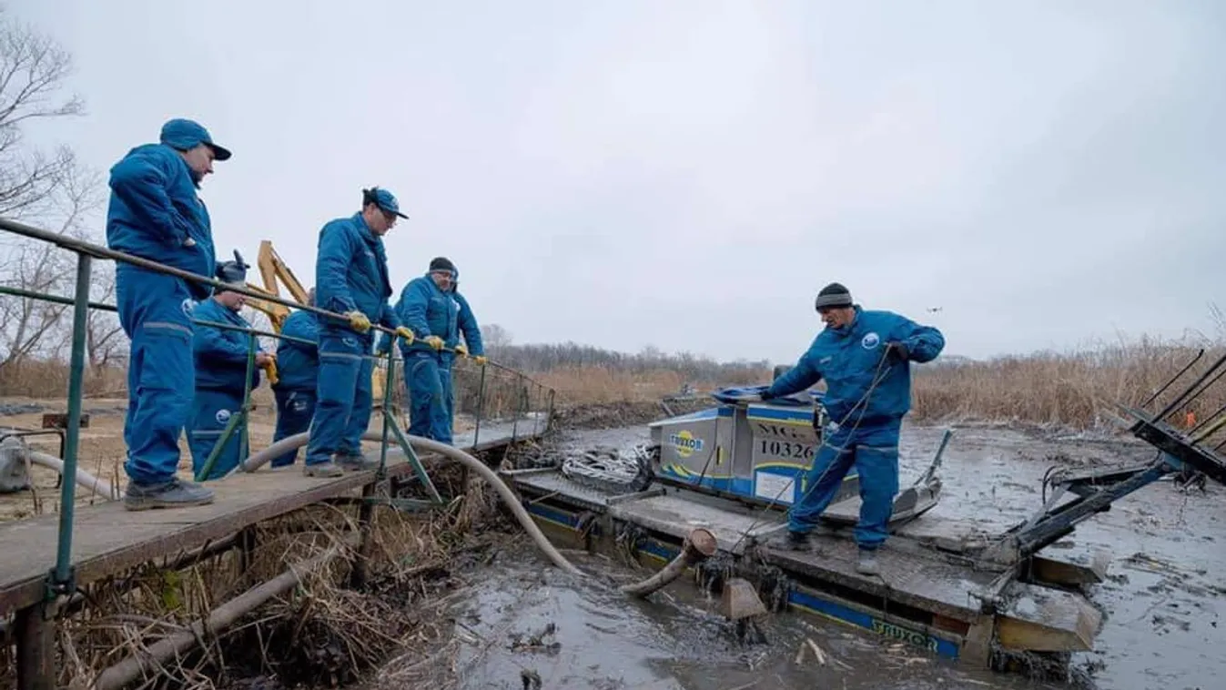 Országos Vízügyi Főigazgatóság - OVF, Duna, olajszennyezés, Szigetszentmiklós, Ráckevei-(Soroksári-)Duna-ág, olaj 