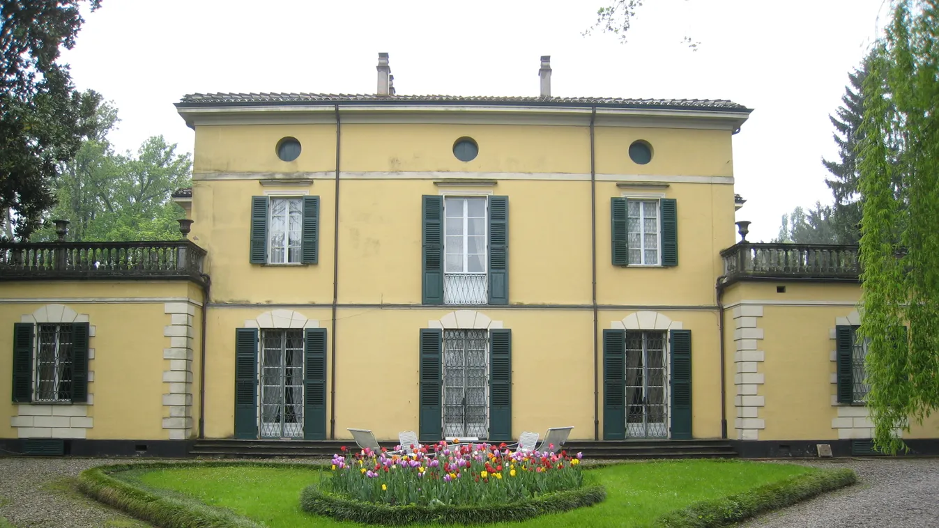 Giuseppe Verdi, villa, ház, Olaszország, Busseto 