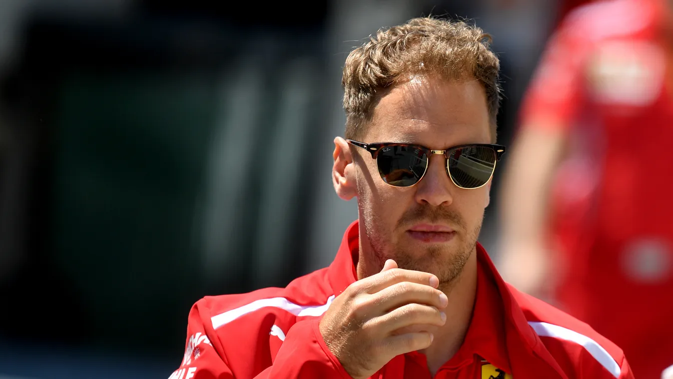 Előkészületek a 2018-as Azeri Nagydíjra, Sebastian Vettel, Scuderia Ferrari 