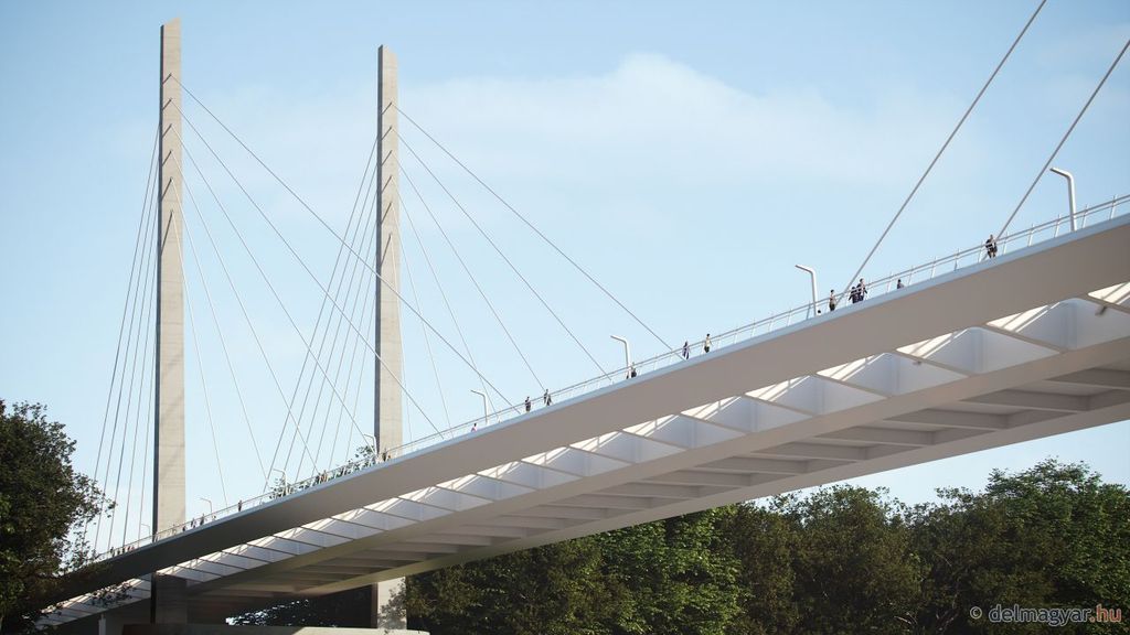 Ilyen hosszúnak kell lennie a harmadik szegedi hídnak, Szeged, híd, 2021 