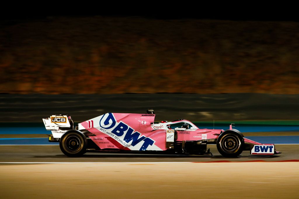 Forma-1, Sergio Pérez, Racing Point, Bahreini Nagydíj 2020, péntek 
