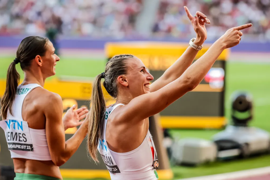 Atlétikai vb, Atlétikai Világbajnokság, World Athletics, Szabadtéri atlétikai világbajnokság, Budapest, 2023. 08. 20., hétpróba, 800m, Nemes Rita 