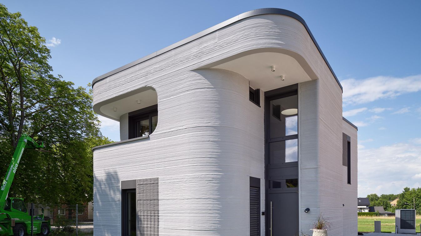 Átadták Németország első beton nyomtatással készült házát PERI AG 