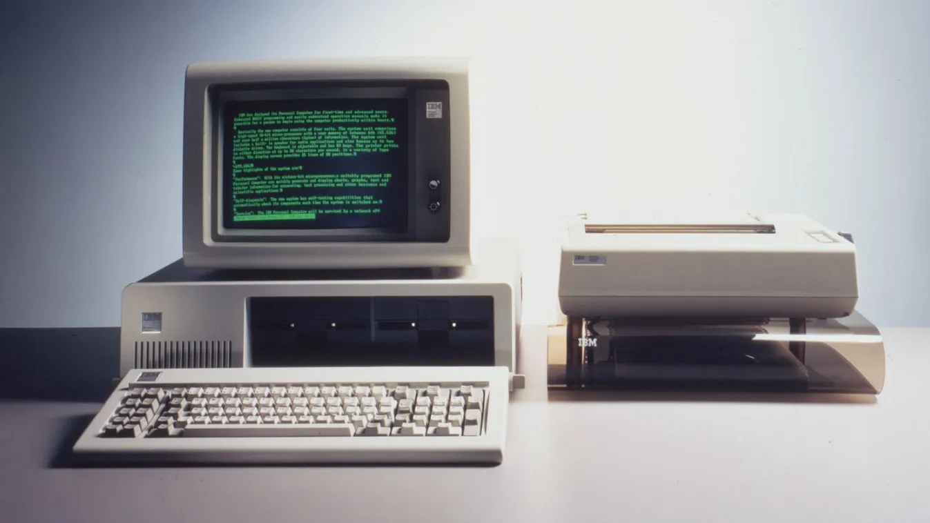IBM PC, számítógép, történelem 