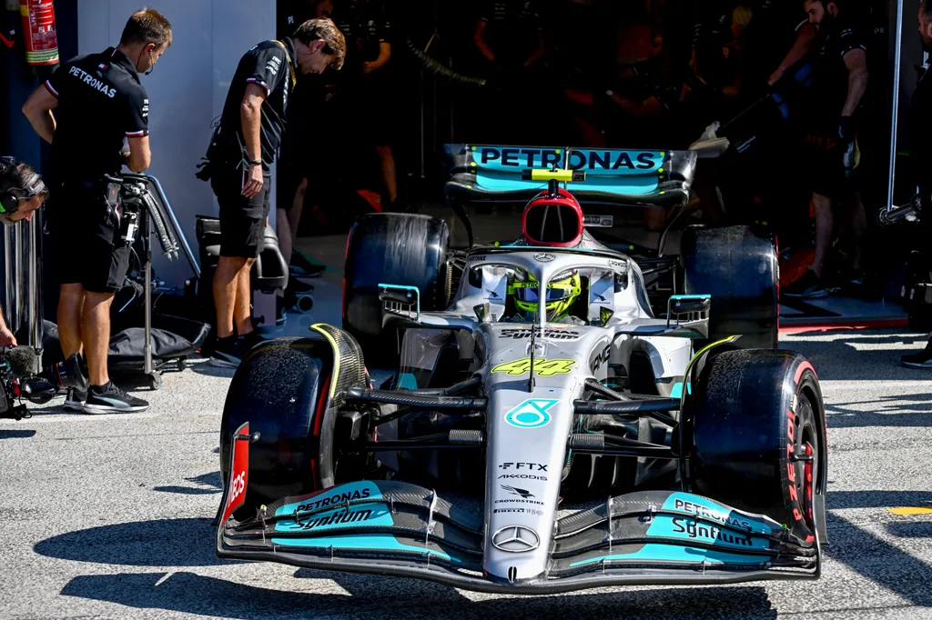 Forma-1, Lewis Hamilton, Mercedes, Holland Nagydíj 2022, szombat 