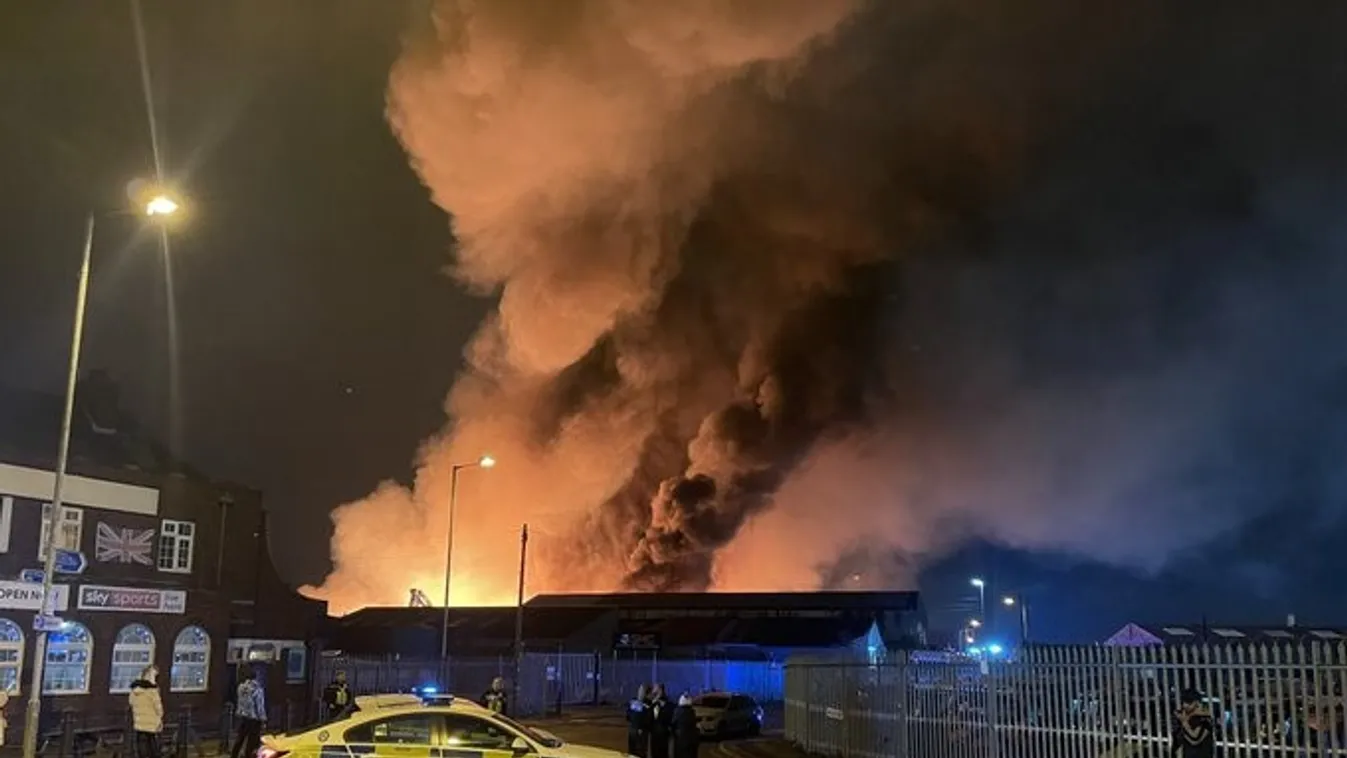 tűz, Wolverhampton 