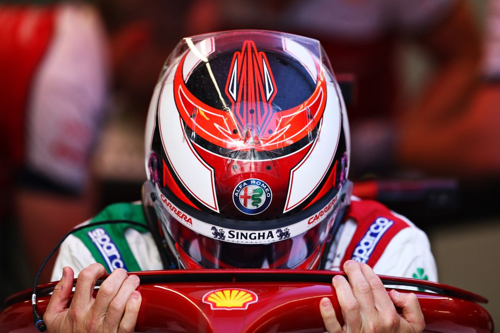 Forma-1, Olasz Nagydíj, péntek, Räikkönen, Alfa Romeo 