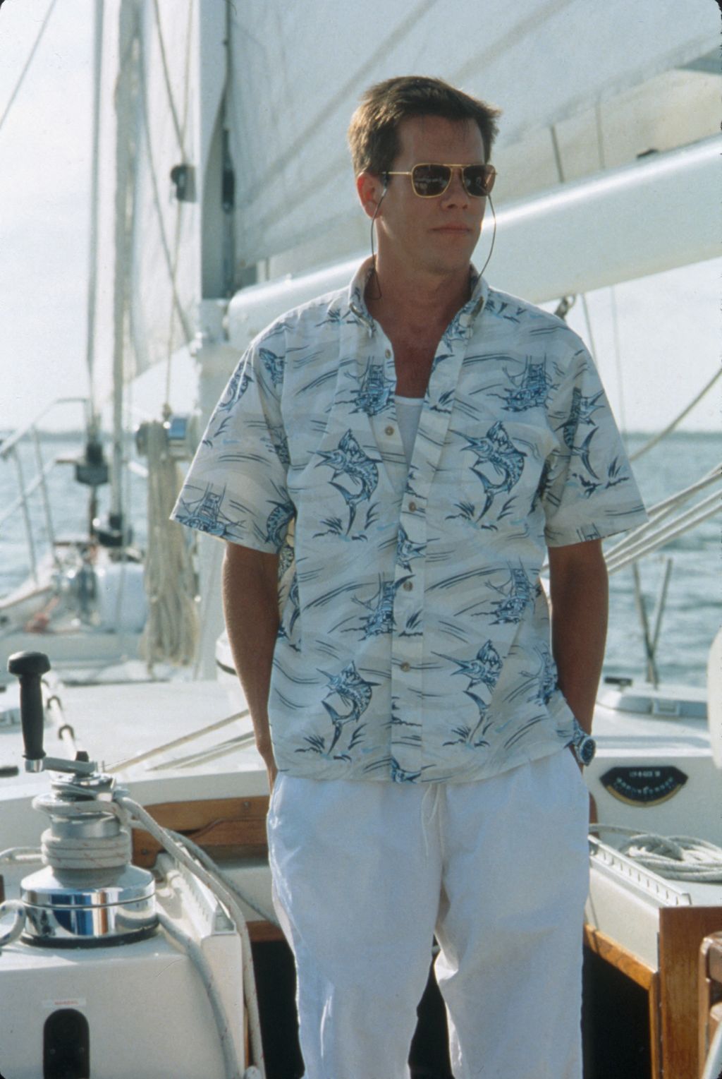 Wild Things (1998) USA Cinema voilier bateau chemise Vertical BOAT SHIRT 