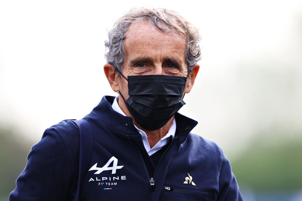 Forma-1, Alain Prost, Alpine, Emilia Romagna Nagydíj 2021, szombat 