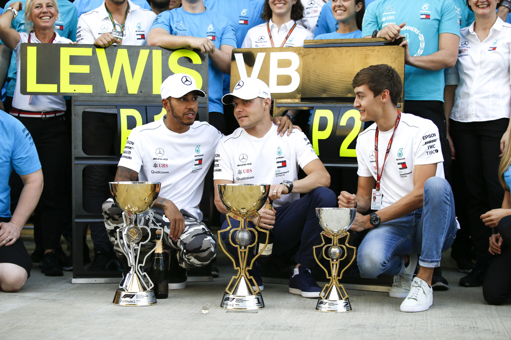 Forma-1, Lewis Hamilton, Valtteri Bottas, George Russell, Mercedes-AMG Petronas, Orosz Nagydíj 