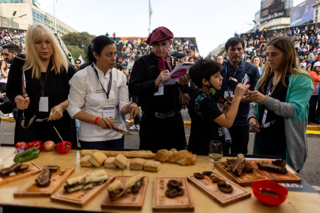 Barbecue, argentína, argentin, sütés, verseny, hús, rendezvény, fesztivál, Buenos Aires 