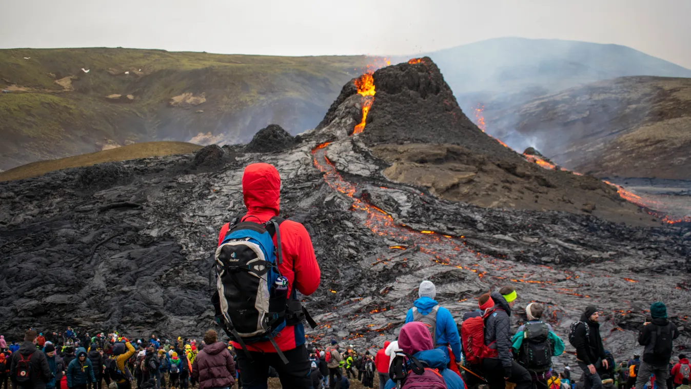 environment Horizontal NATURAL DISASTERS VOLCANO ERUPTION LAVA FLOW 