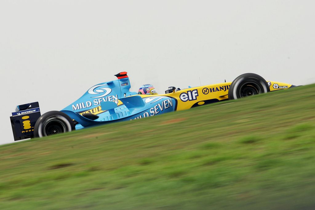 Forma-1, Jacques Villeneuve, Renault, Brazil Nagydíj 2004, szabadedzés 